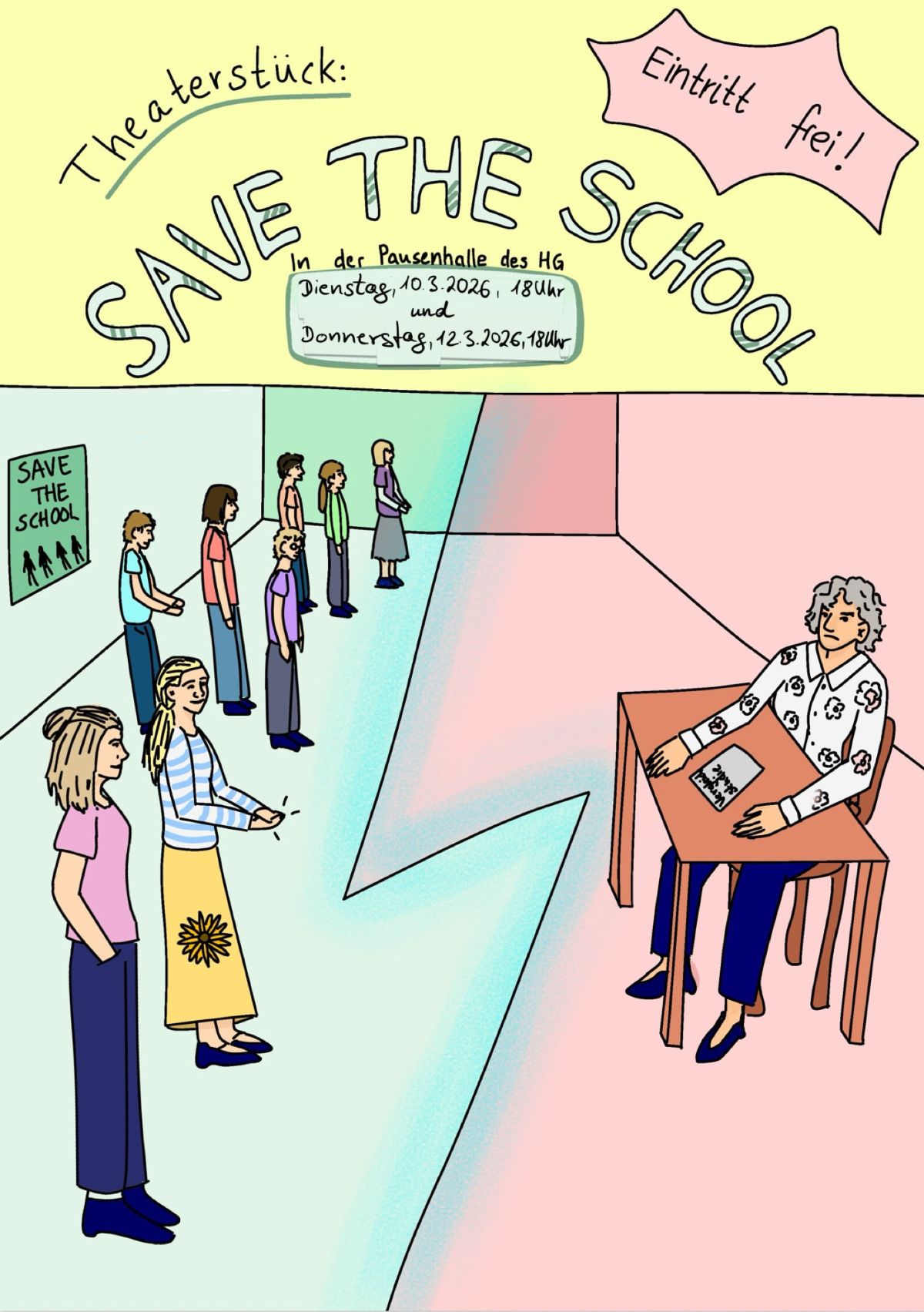 Plakat Save the school Jpg 1